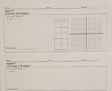 Solving Quadratic and Linear Systems Partner Worksheet