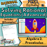 Solving Rational Equations (Advanced) PIXEL Activity! | Al