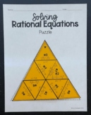 Solving Rational Equations - Algebra 2 Puzzle