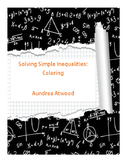 Solving Simple Inequalities: Coloring