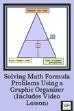 Solving Math Formula Problems Using a Graphic Organizer (I