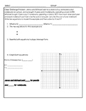 Solving System of Equations: Graphing : Exit Ticket Class 