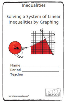 Preview of Booklet: Solving System of Linear Inequalities by Graphing (English/Spanish)