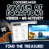 Solving Systems of Equations Video Activity