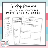Solving Systems of Equations (With Special Cases) Peel and