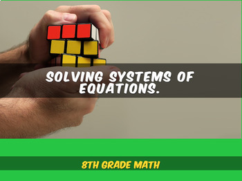 Preview of Solving Systems of Equations by Elimination