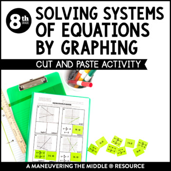 Preview of Solving Systems of Equations by Graphing Activity