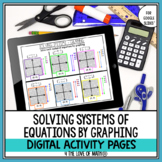 Solving Systems of Equations by Graphing Digital Pages