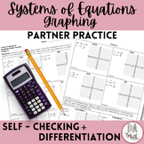 Solving Systems of Equations by Graphing Partner Activity