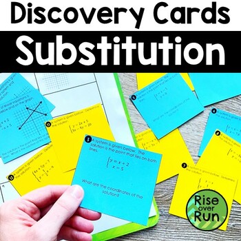 Preview of Solving Systems of Equations by Substitution Discovery Activity