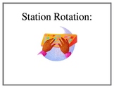 Solving Systems of Equations by Substitution Station Rotation