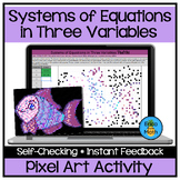 Solving Systems of Equations in Three Variables Digital Pi