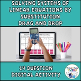 Solving Systems of Linear Equations by Substitution Drag a