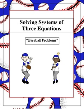 Preview of Solving Systems of Three Equations Guided Notes (2 Days Worth)