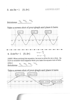 practical trigonometry problem solving desmos answers