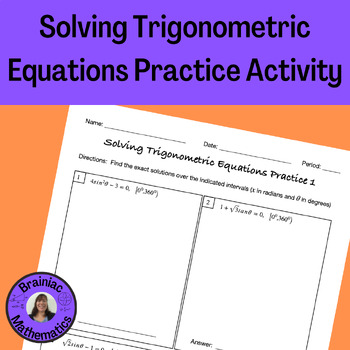 5.7 solving trigonometric equations homework answers