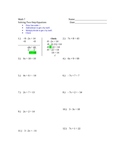 Solving Two-Step Equations 2
