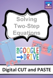 Solving Two Step Equations Digital Cut and Paste/Sort Activity