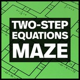 Solving Two-Step Equations - Middle School Math Maze