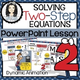 Solving Two-Step Equations PowerPoint Lesson