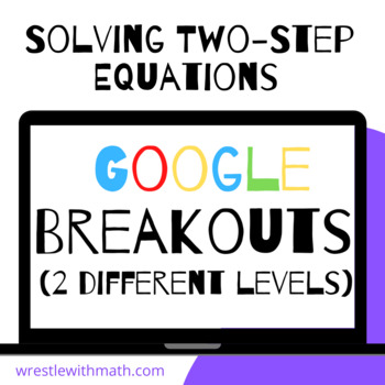 Preview of Solving Two-Step Equations – Two Breakout Activities!