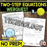 Two-Step Equations Webquest