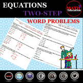 Solving Two Step Equations Word Problems