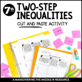 Two-Step Inequalities Activity | Write and Solve Real-Worl