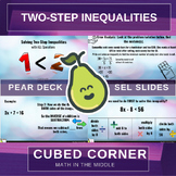 Solving Two-Step Inequalities PEAR DECK Interactive