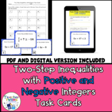 Solving Two-Step Inequalities with Positive and Negative I