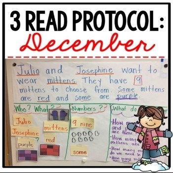 Preview of Solving Word Problems Using the Strategy 3 Read Protocol | December