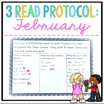 Preview of Solving Word Problems Using the Strategy 3 Read Protocol | February