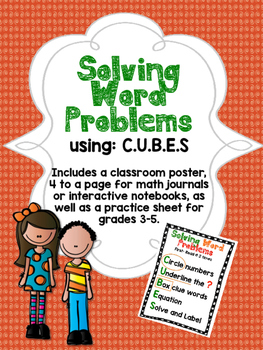 Preview of Solving Word Problems using CUBES