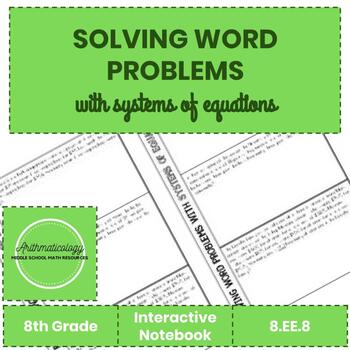 solving word problems with system of equations