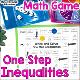 Solving and Graphing Inequalities Game - 7th Grade Math Activity