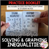 Solving and Graphing Inequalities Student Notes and Practi