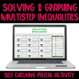 Solving and Graphing Multistep Inequalities