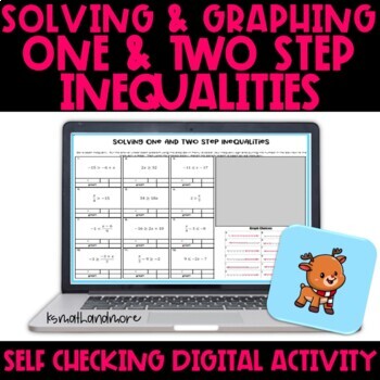 Preview of Solving and Graphing One and Two Step Inequalities