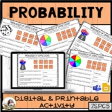 Probability of Simple Events Digital Matching Activity | D