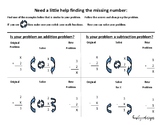Solving for Missing Number - Addition & Substraction