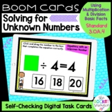 Solving for Unknown Numbers Multiplication & Division BOOM
