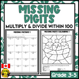 Solving for an Unknown Worksheets | Multiplication and Div