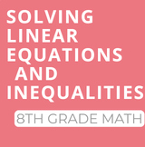 Solving linear equations and inequalities