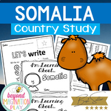 Somalia Country Study *BEST SELLER* Comprehension, Activit