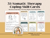 Somatic Therapy Coping Skill Cards