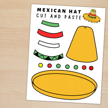 Sombrero Hat Craft | Hispanic Heritage Month Craft | Cinco de Mayo ...