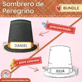 Sombrero de Peregrino BUNDLE: manualidad para el Día de Ac