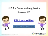 Some And Any – Free ESL Lesson Plan