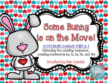 Preview of Some Bunny is on the Move!  Math counting puzzles  Distance Learning