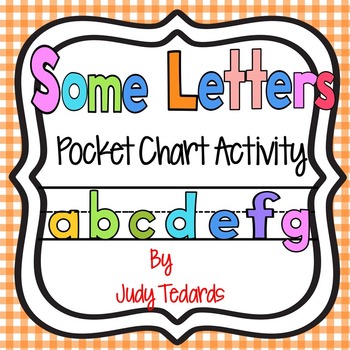 Letter Pocket Chart
